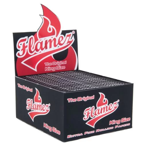 Flamez Black Kingsize Regular - Flamez