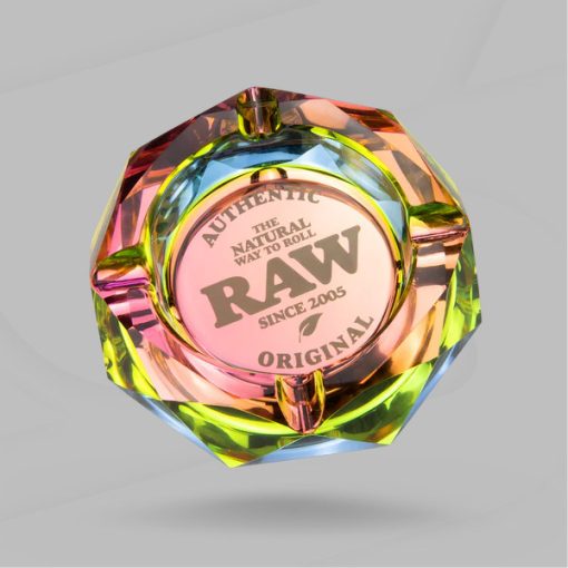 RAW Rainbow Glazen Asbak Primary image