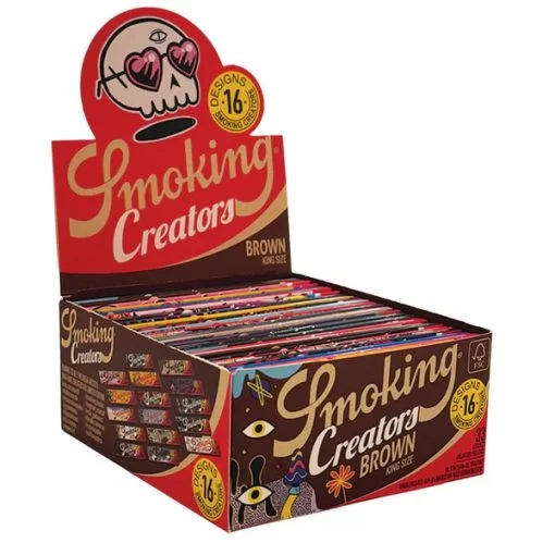 Smoking Brown Creators Edition King Size Display
