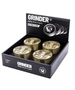 Fire-Flow Grinder 420 UFO 60mm 4-delig - Doosje met 4 grinders